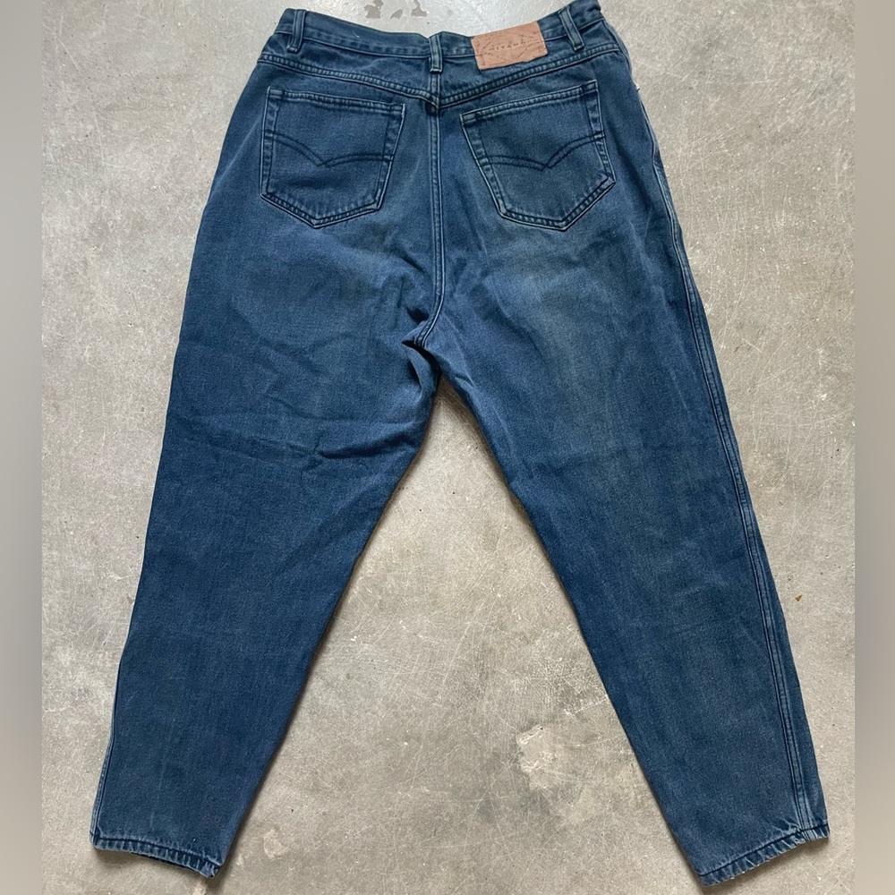 Gitano Tapered High-waisted Denim 80s Vintage size 16 regular